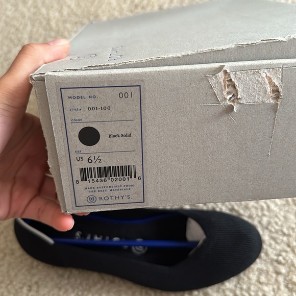 NWB Original Rothy’s Round Toe Flats - Picture 5 of 5